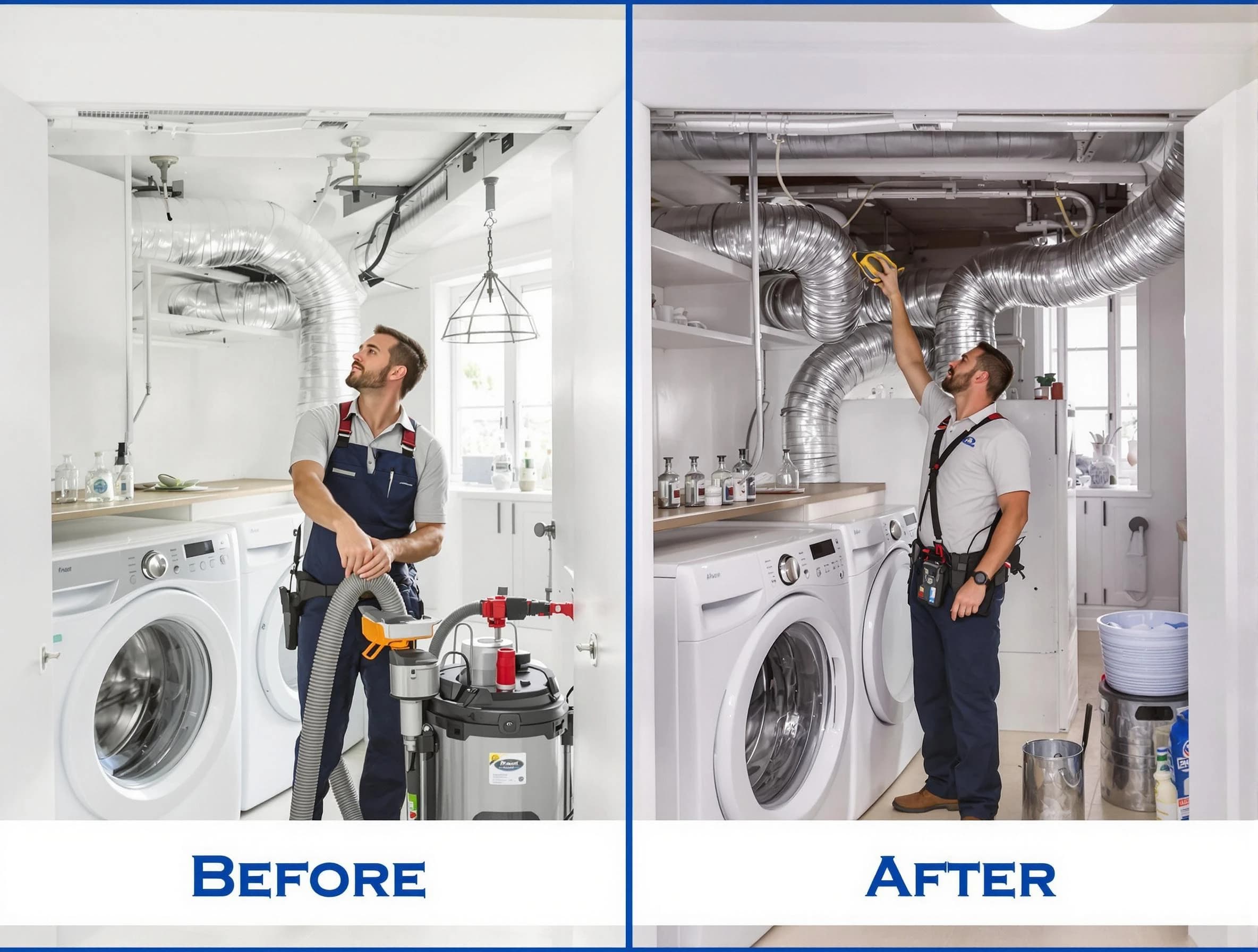Expert gas dryer vent cleaning by Provo Dryer Vent Cleaning in Provo