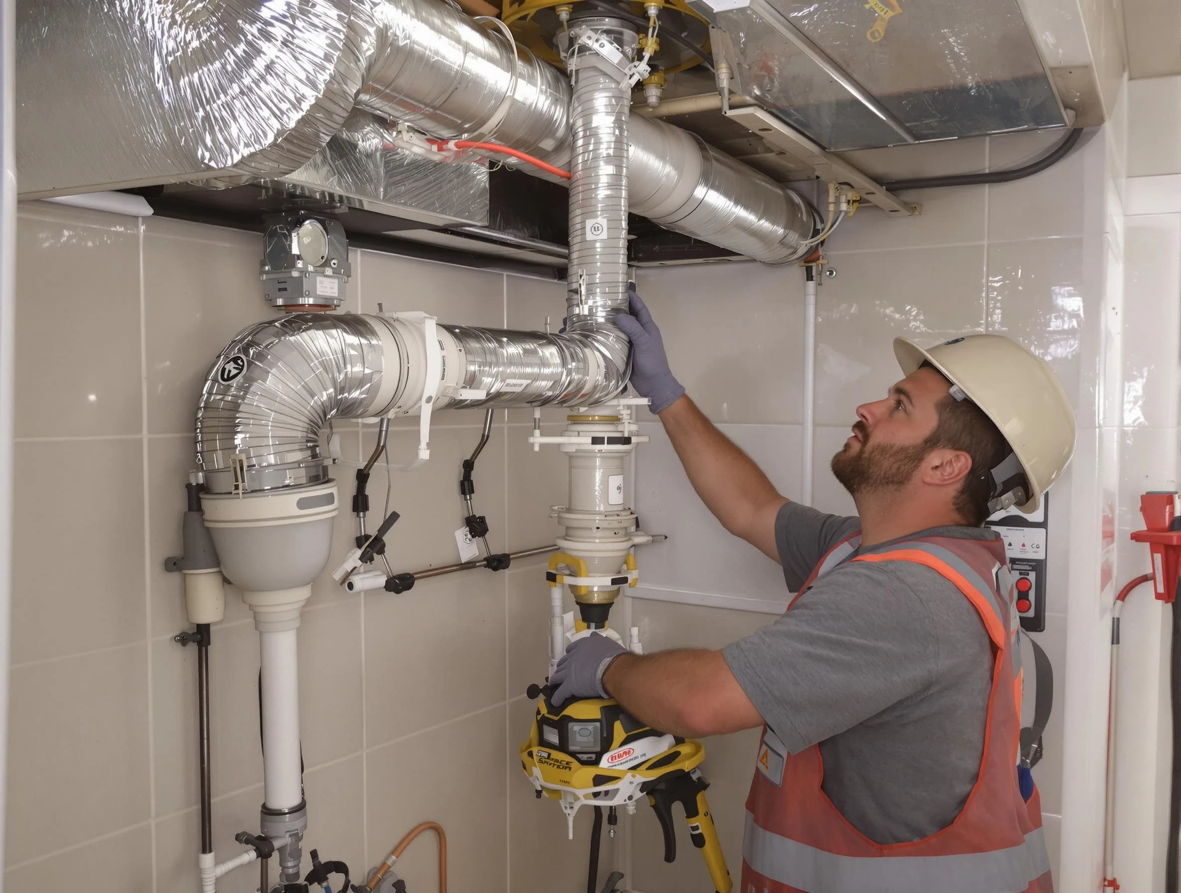 Provo Dryer Vent Cleaning expert performing professional dryer vent repair and installation in Provo