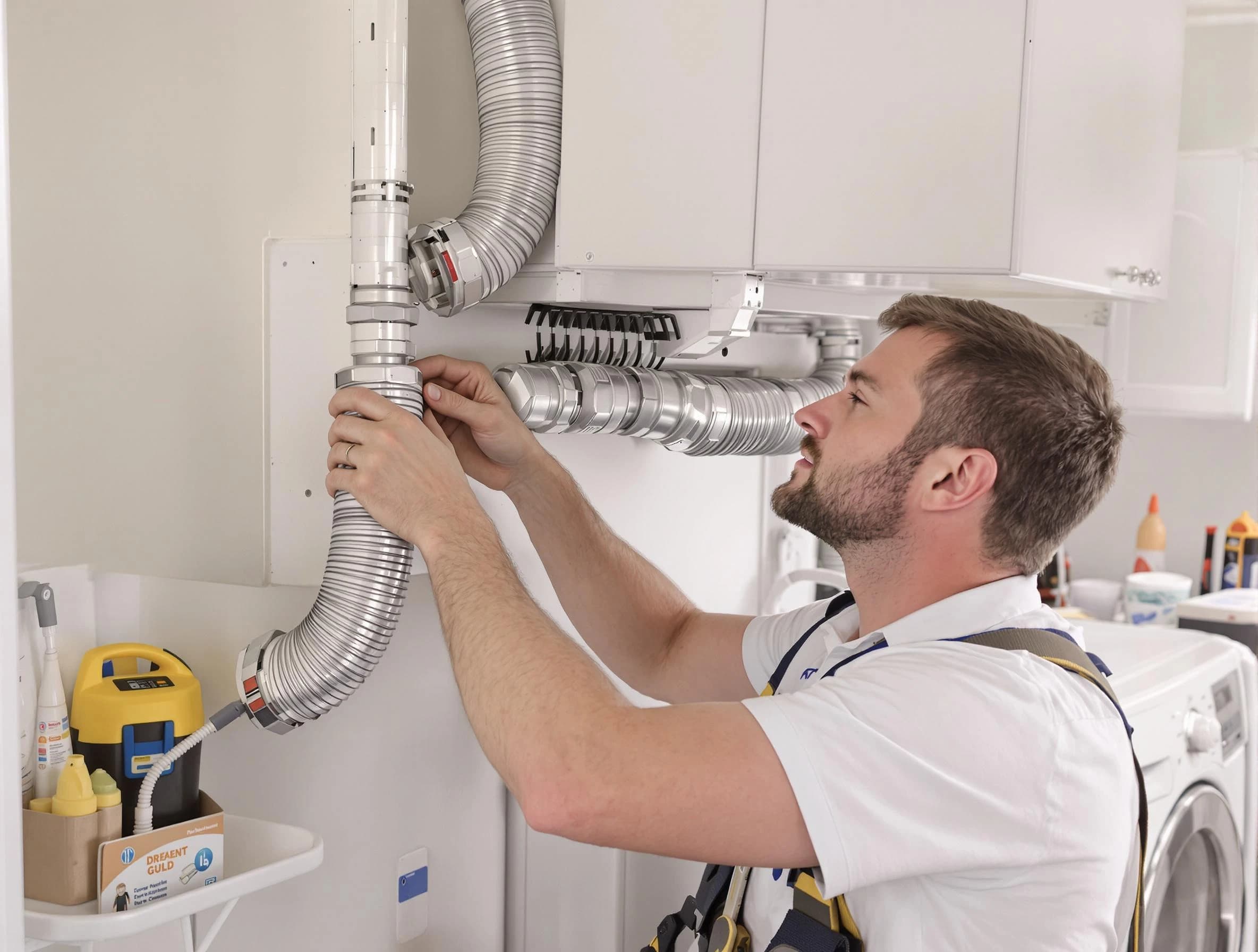 Professional dryer vent repair and installation by Provo Dryer Vent Cleaning in Provo