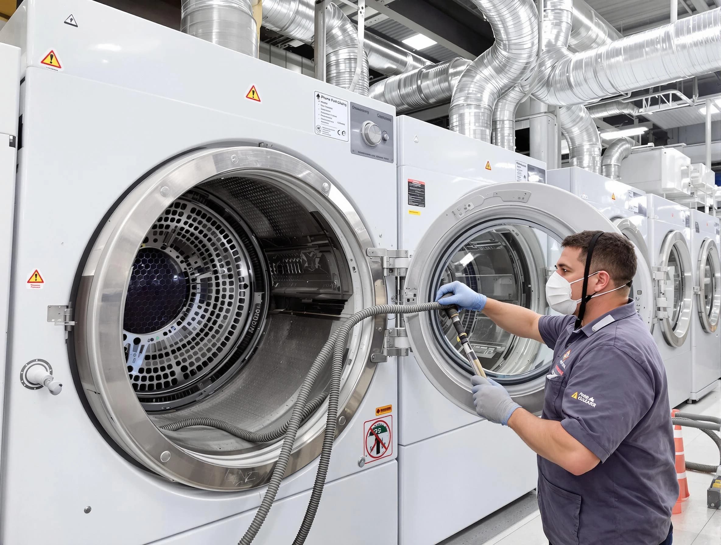 Industrial-grade dryer vent cleaning by Provo Dryer Vent Cleaning in Provo