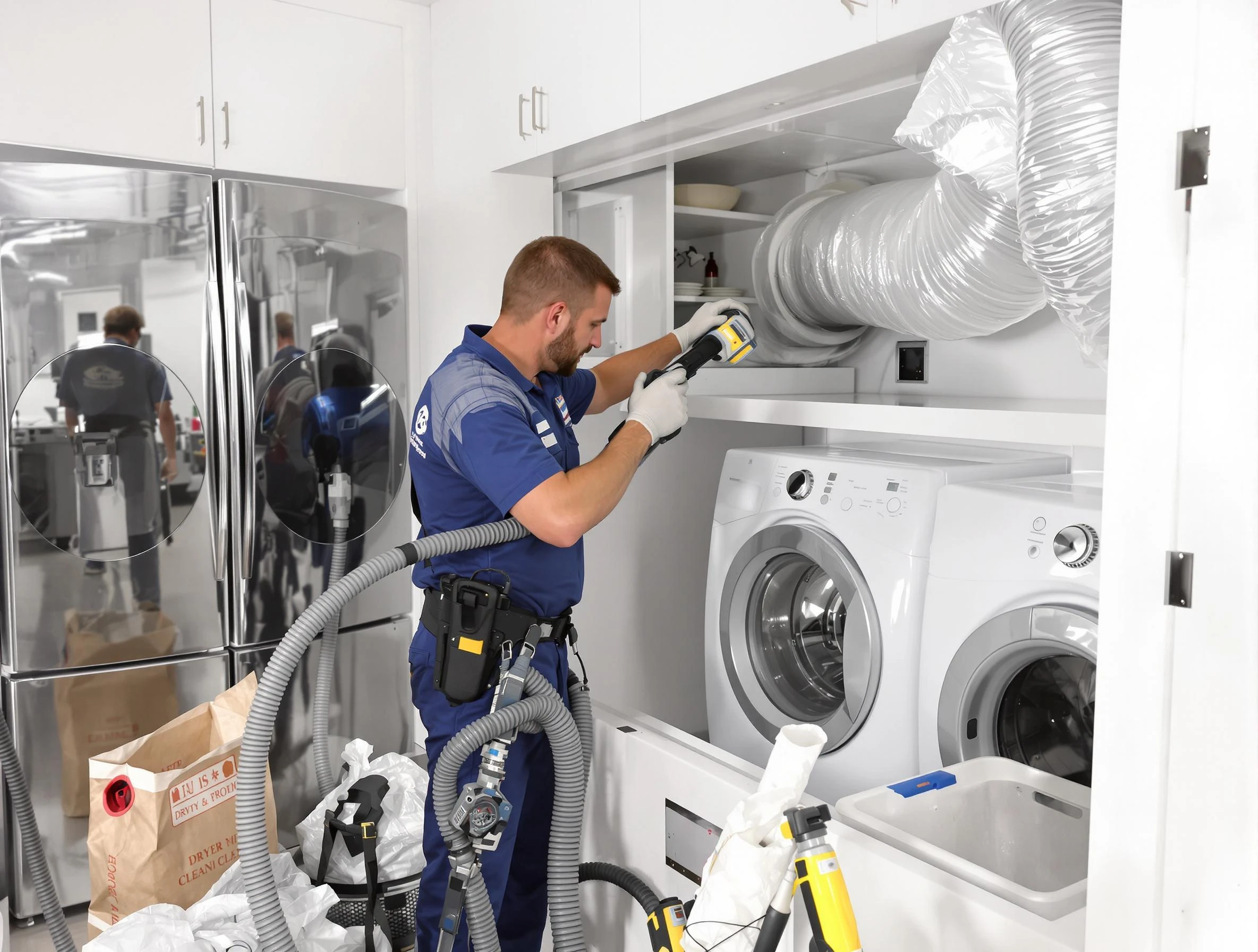 Professional duct cleaning by Provo Dryer Vent Cleaning in Provo