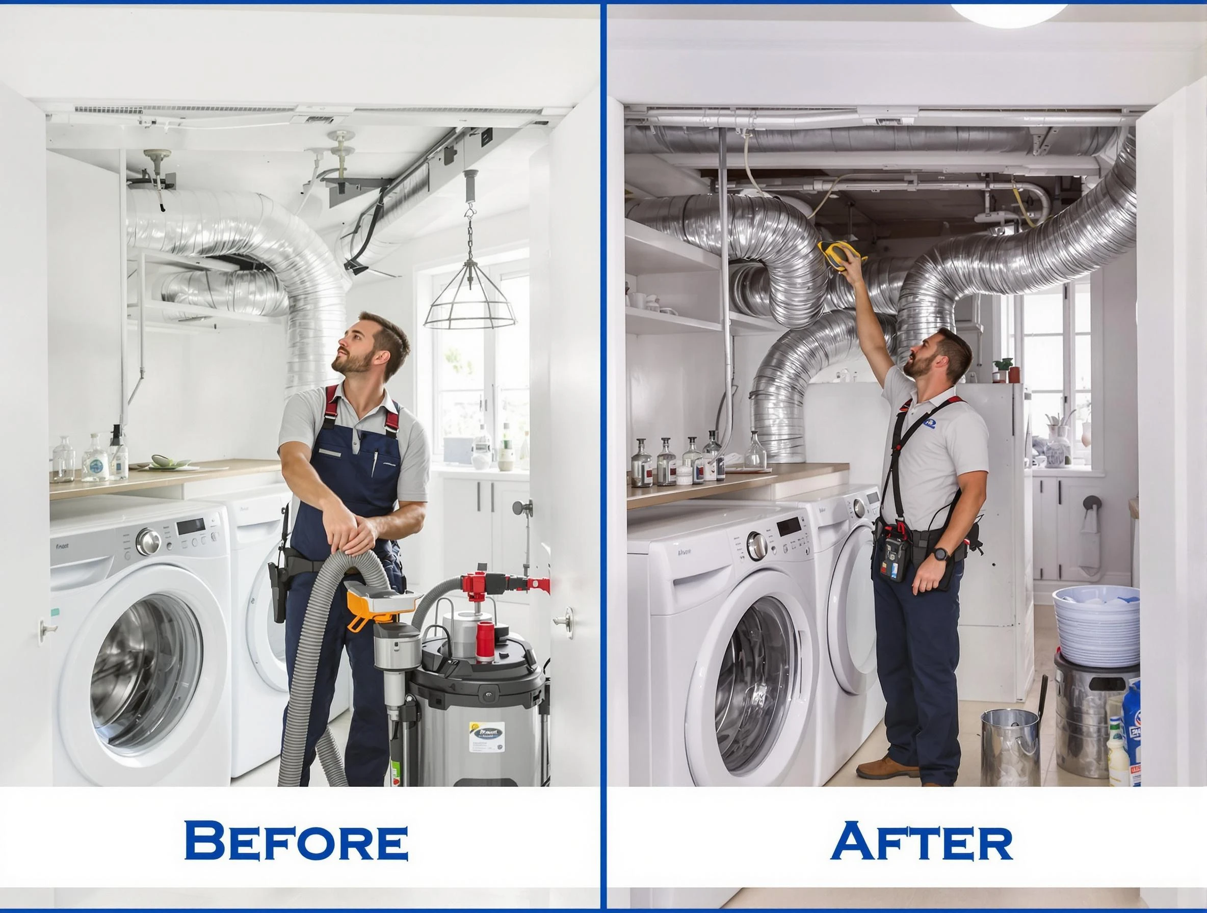 Expert gas dryer vent cleaning by Provo Dryer Vent Cleaning in Provo